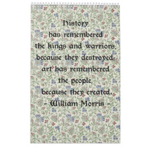 William Morris Wandkalender