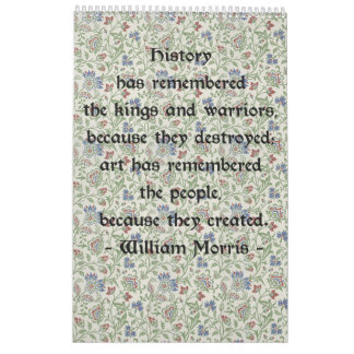 William Morris Wandkalender