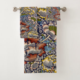 William Morris Wandle Anglais Floral Damask Design