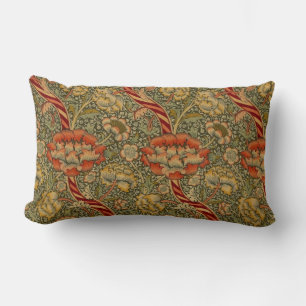 William Morris Wandle English Floral Damask Design Lendenkissen