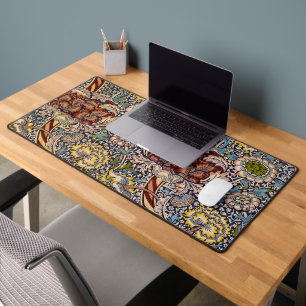 William Morris Wandle English Floral Damask Design Schreibtischunterlage