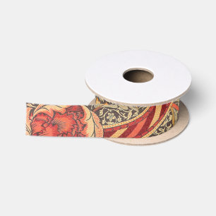 William Morris Wandle für Chintz-Entwurf Satinband