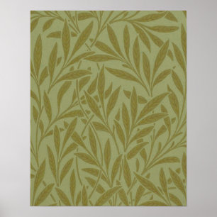 William Morris Weide Antik Floral Blatt Poster