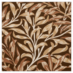 William Morris-Weide-Ast, Taupe und Brown Stoff