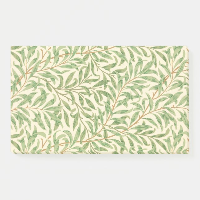 William Morris "Weidenzweig" 1 Post-it Klebezettel (Vorderseite)