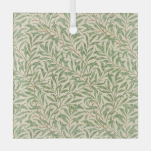 William Morris Weidenzweig Gartenblume Klassiker Ornament Aus Glas