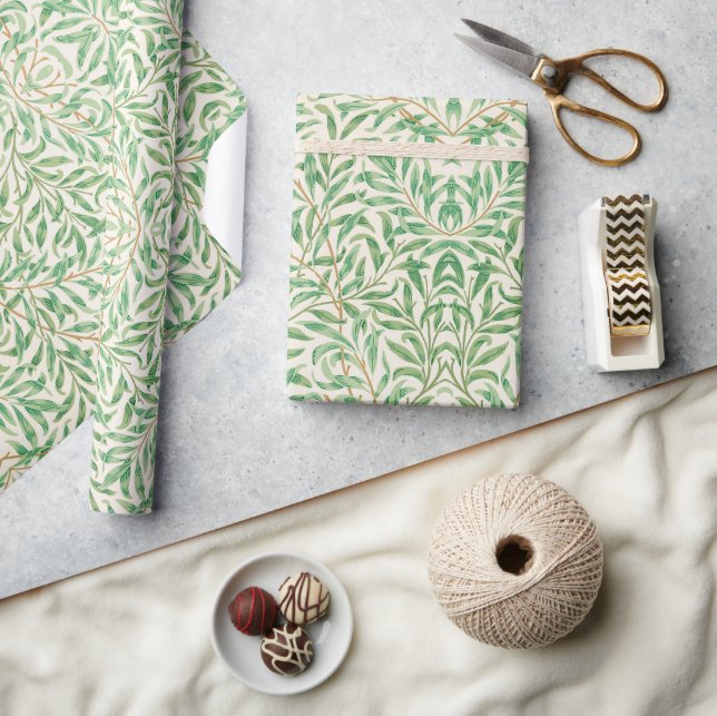 William Morris Weidenzweig Geschenkpapier (Kunsthandwerk)
