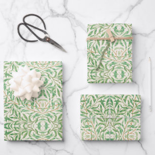 William Morris Weidenzweig Geschenkpapier Set