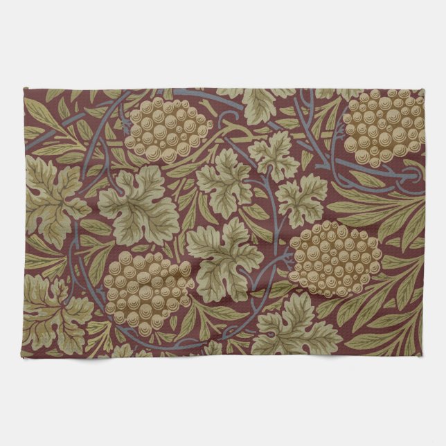 William Morris Weinroute Mendrisiotto Handtuch (Horizontal)