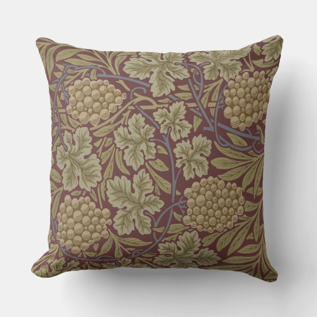 William Morris Weinroute Mendrisiotto Kissen (Vorderseite)