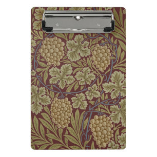 William Morris Weinroute Mendrisiotto Mini Klemmbrett