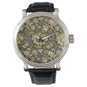 William Morris Wey Floral Arts Crafts Tapete Armbanduhr