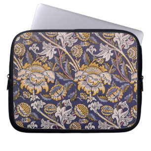 William Morris Wey Floral Arts Crafts Tapete Laptopschutzhülle