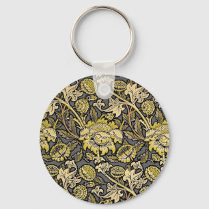 William Morris Wey Floral Arts Crafts Tapete Schlüsselanhänger