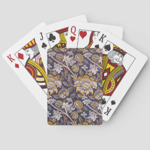 William Morris Wey Floral Arts Crafts Tapete Spielkarten