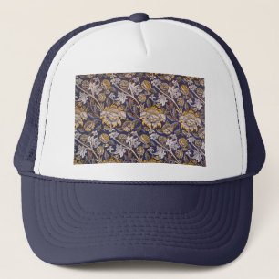 William Morris Wey Floral Arts Crafts Tapete Truckerkappe