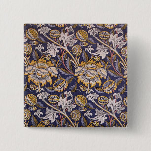 William Morris Wey Floral Wallpaper Button