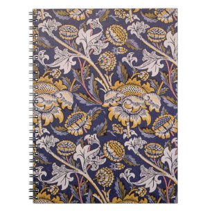 William Morris Wey Floral Wallpaper Notizblock