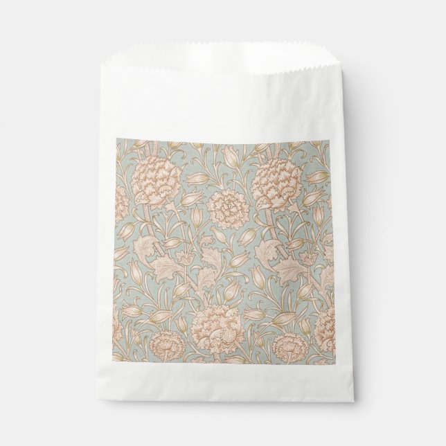 William Morris Wild Tulip Blume Floral Design Geschenktütchen (Vorderseite)