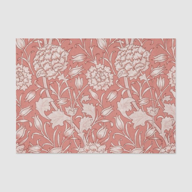 William Morris Wild Tulip Classic Viktorianisch De Seidenpapier (Vorderseite)