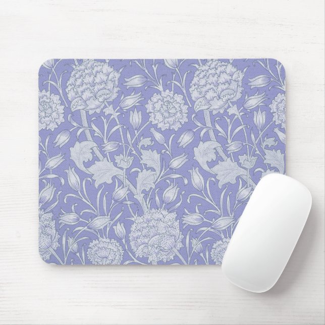 William Morris, Wild Tulips, Lila Muster Mousepad (Mit Mouse)