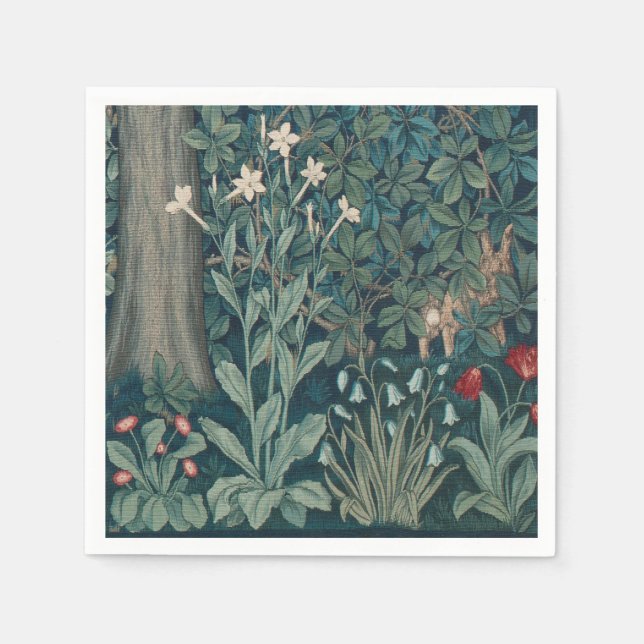 William Morris Wildblume Tapestry Serviette (Vorderseite)