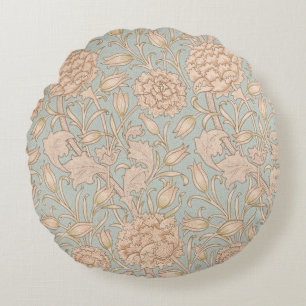 William Morris Wilde Tulpe Blumen Design Rundes Kissen