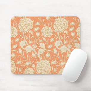 William Morris Wilde Tulpe Orange Florale Kunst Mousepad