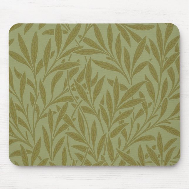 William Morris Willow Antiquitätenmuseum Monte San Mousepad (Vorne)