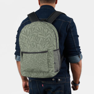 William Morris Willow Art Garden Blume Bedruckter Rucksack