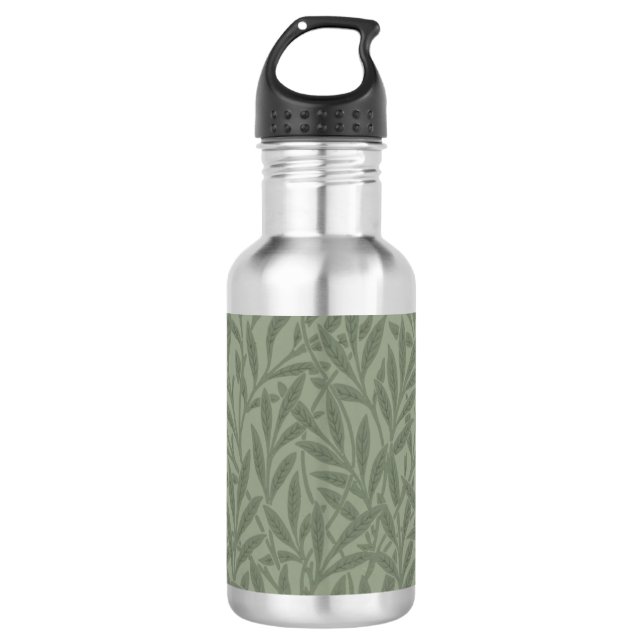 William Morris Willow Blume Classic Edelstahlflasche (Vorderseite)