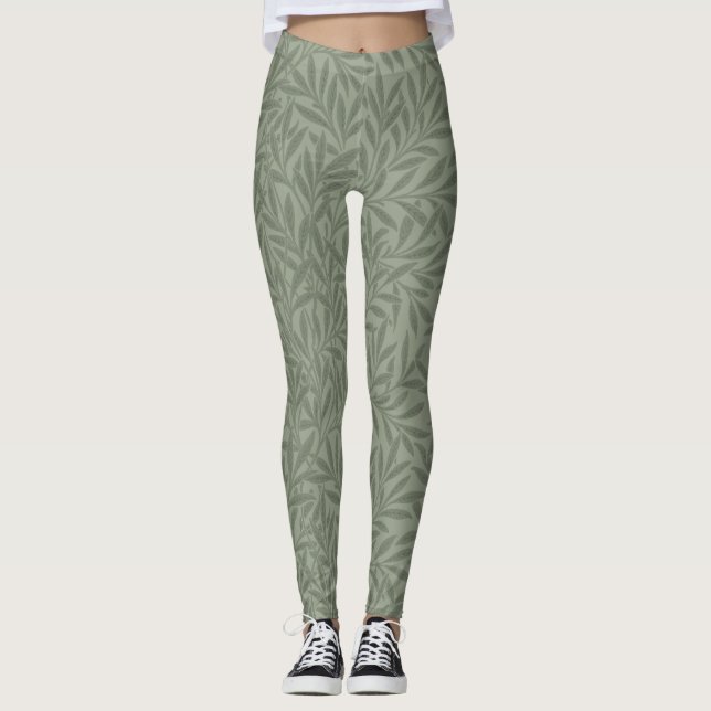 William Morris Willow Blume Classic Leggings (Vorderseite)