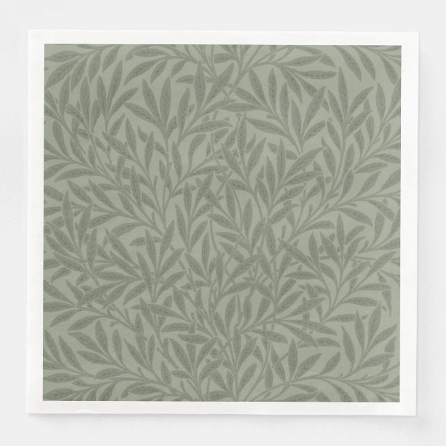 William Morris Willow Blume Classic Serviette (Vorderseite)