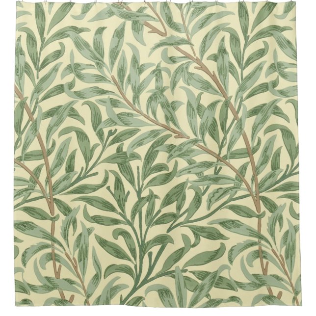 William Morris Willow Bough Duschvorhang (Vorderseite)