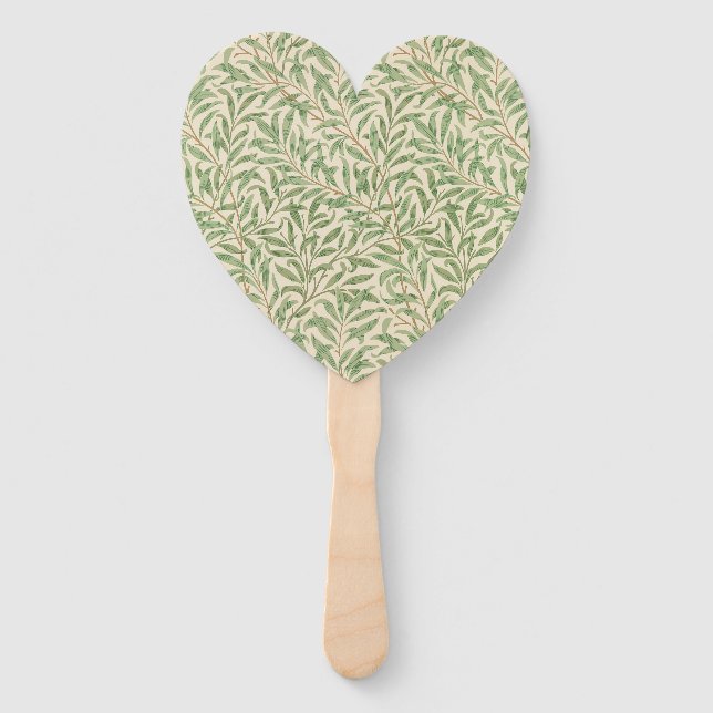 William Morris Willow Bough Garden Blume Classic Fächer (Vorderseite)