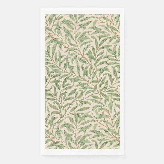 William Morris Willow Bough Garden Blume Classic Serviette (Vorderseite)