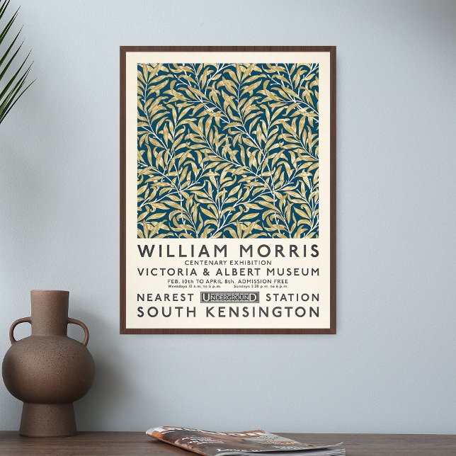 William Morris Willow Bough Kunstmuseum Poster (Von Creator hochgeladen)