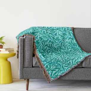 William Morris Willow Bough, Türkis und Aqua Decke
