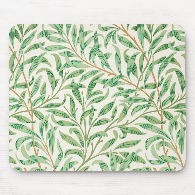 William Morris. Willow Bough. Vintage Vegetation Mousepad (Vorne)