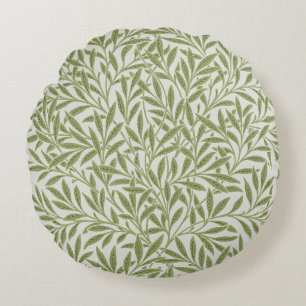 William Morris' Willow-Muster (1874). Rundes Kissen