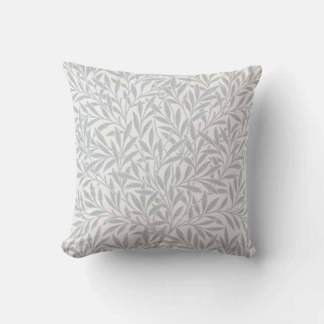 William Morris, Willow-Muster, helle Farben Kissen (Vorderseite)