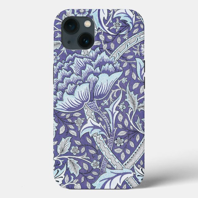 William Morris Windrush Blaues Blumenmuster Case-Mate iPhone Hülle (Rückseite)