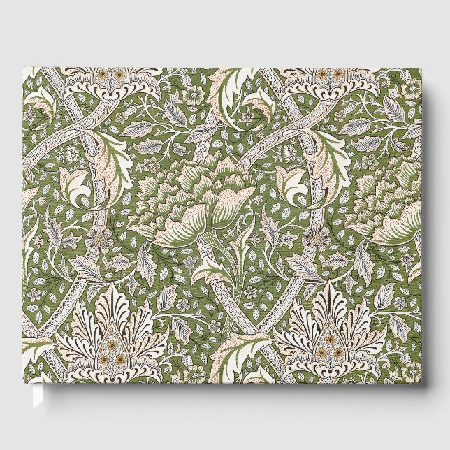 William Morris Windrush Blume Gästebuch (Vorderseite)