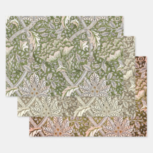 William Morris Windrush Blume Geschenkpapier Set