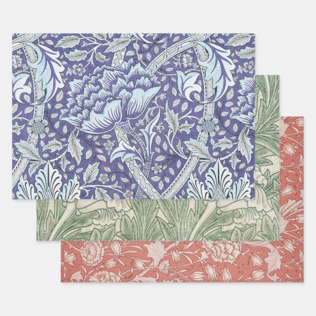 William Morris Windrush Blume Geschenkpapier Set (Set)
