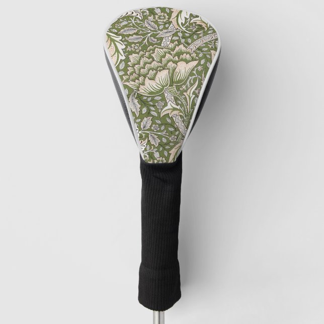 William Morris Windrush Blume Golf Headcover (Vorderseite)