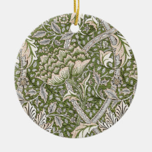 William Morris Windrush Blume Keramik Ornament