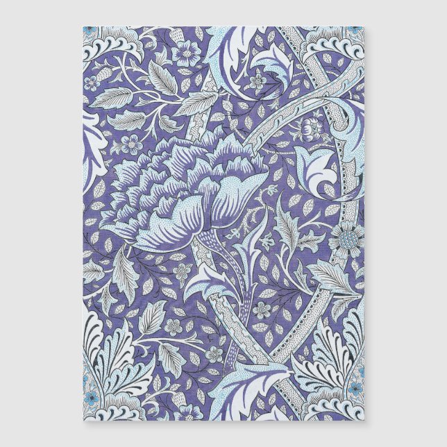 William Morris Windrush Blume Magnetkarte (Vorderseite)