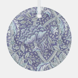 William Morris Windrush Blume Ornament Aus Glas