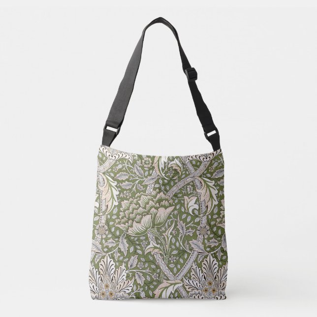 William Morris Windrush Blume Tragetaschen Mit Langen Trägern (Vorderseite)